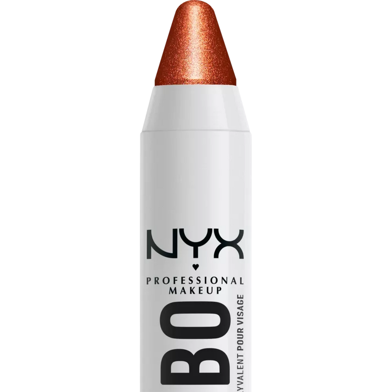 NYX PROFESSIONAL MAKEUP Highlighter Jumbo Face Stick 06 Flan, 2,7 g