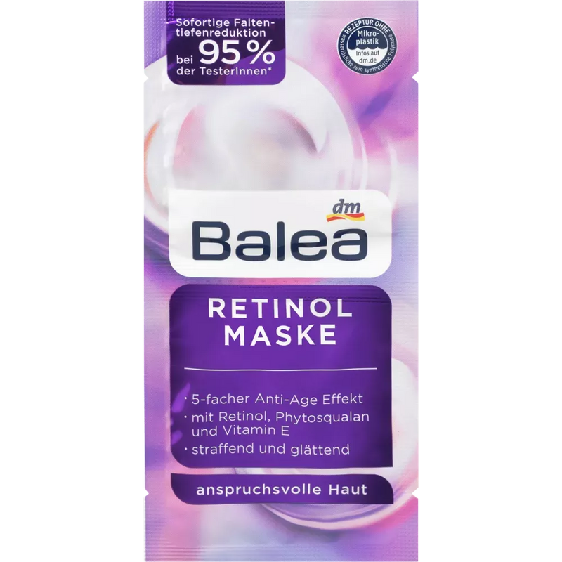 Balea Retinol masker, 16 ml