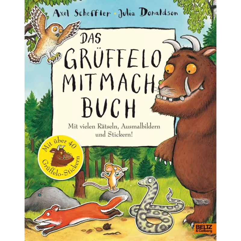 Beltz & Gelberg Das Grüffelo-Mitmachbuch, 1 Stuk