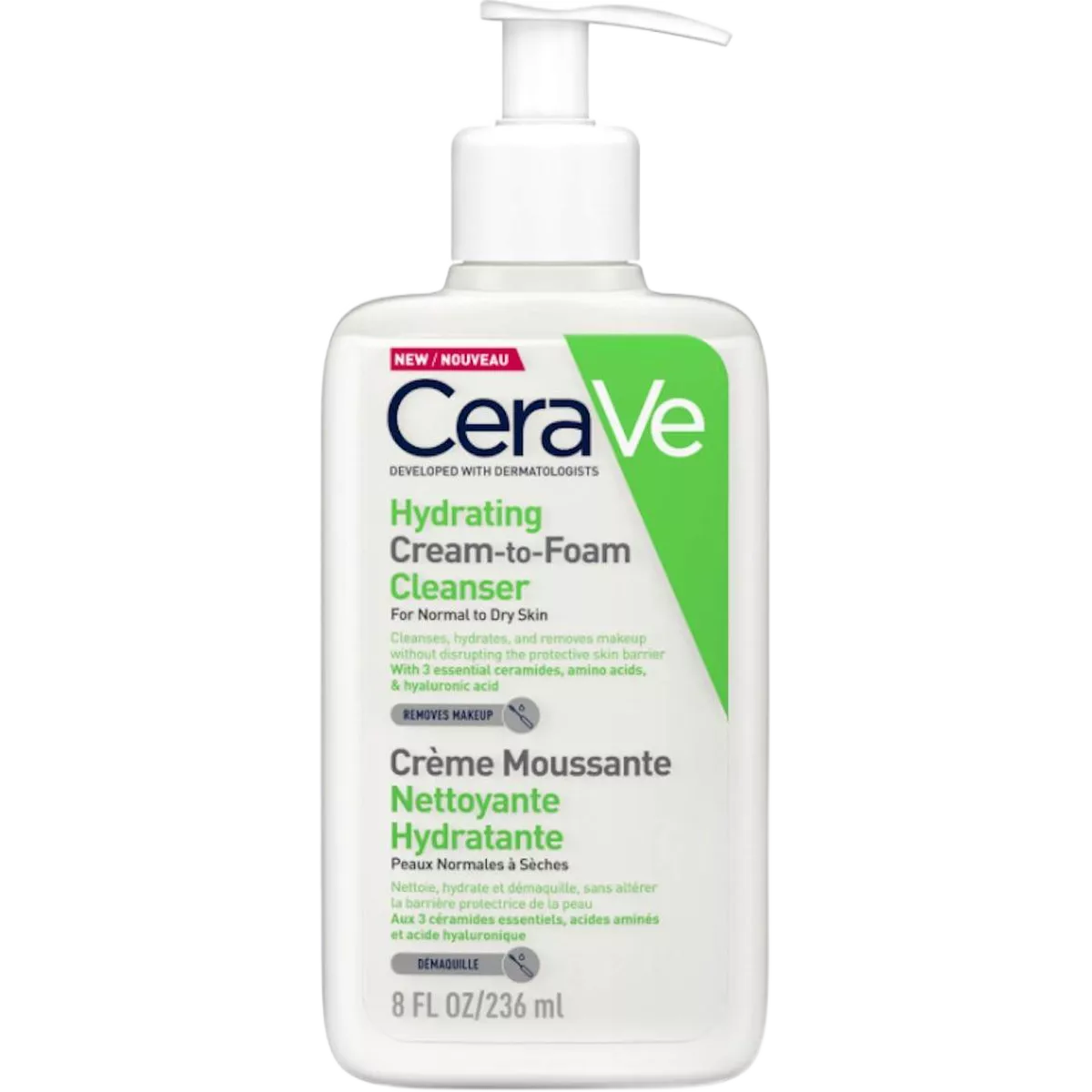 Cerave cream to online foam