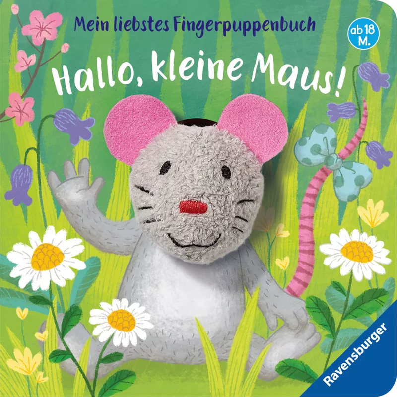 Ravensburger Mein liebstes Fingerpuppenbuch: Hallo, kleine Maus!, 1 Stuk