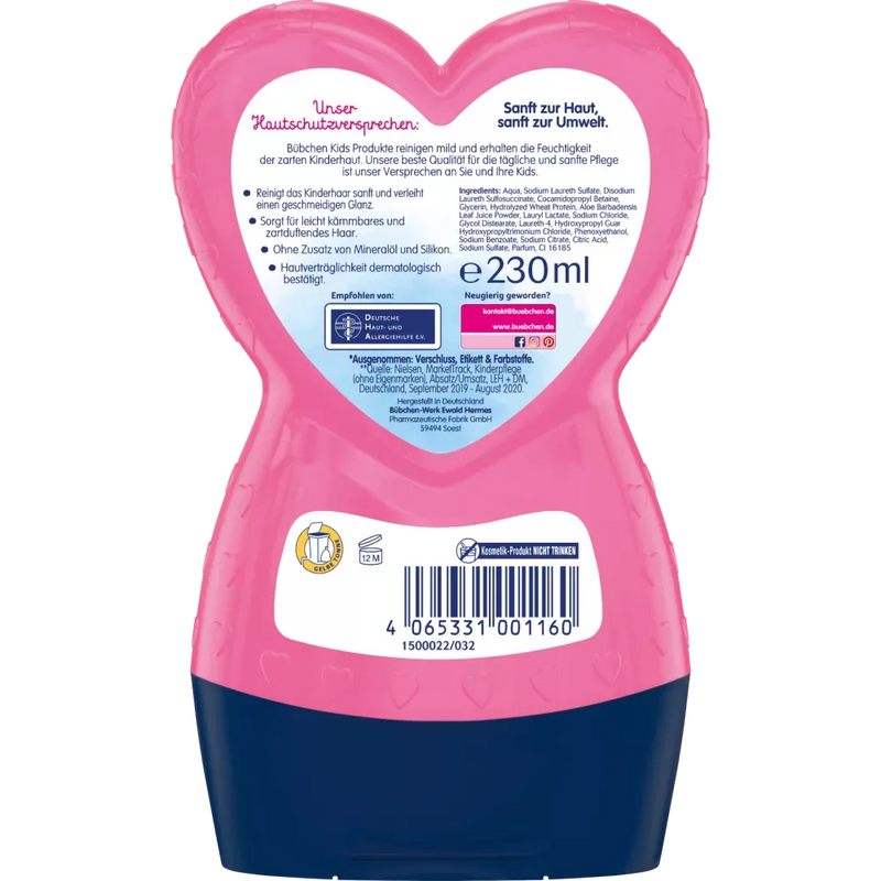 Bübchen Shampoo & Conditioner 2in1 Prinses Rosalea, 230 ml