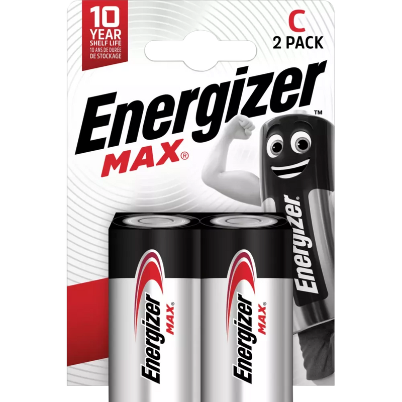 Energizer Energizer Alkaline Max Baby C 2st, 2st