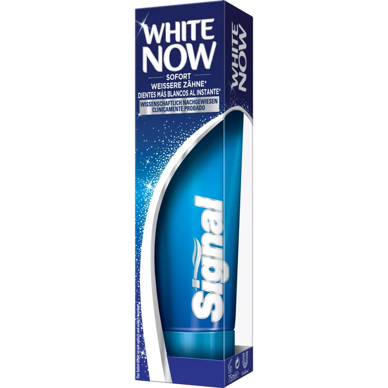 Signal Tandpasta white now, 75 ml