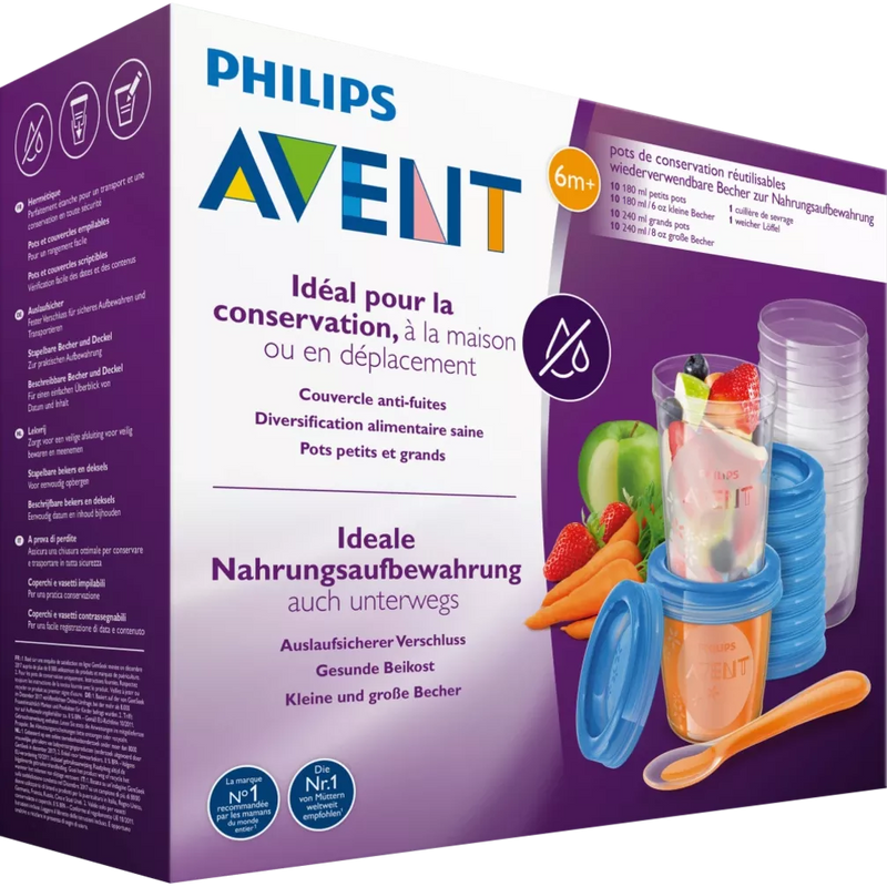 Philips AVENT Voedselopslagsysteem, 1 stuk