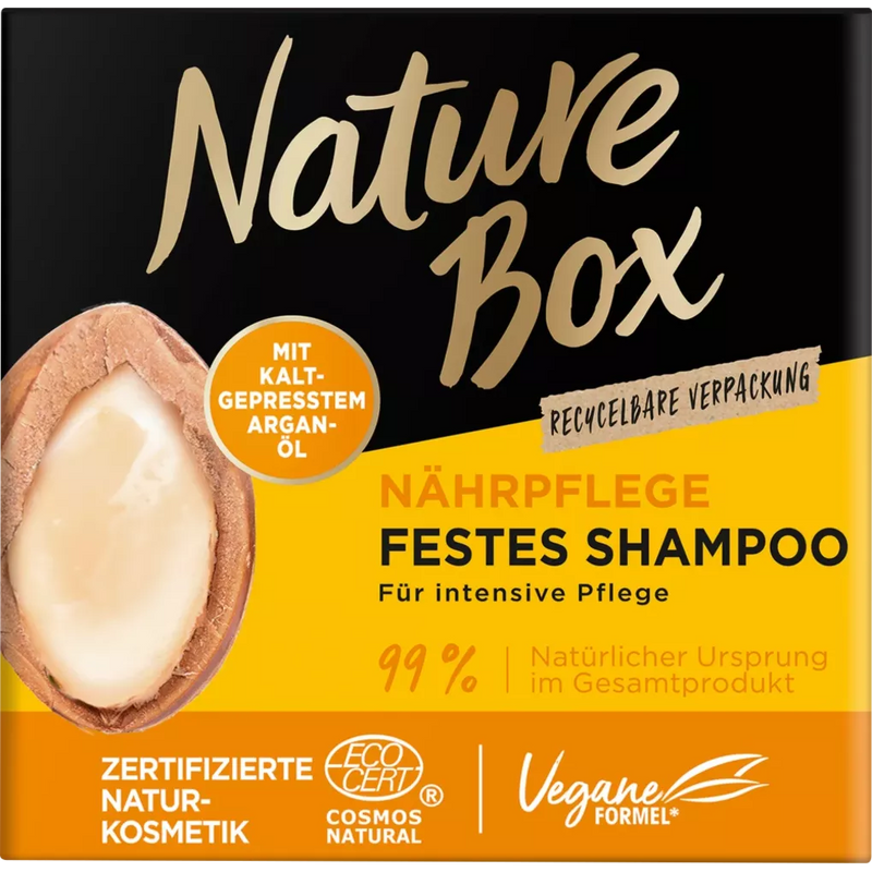 Nature Box Vaste Shampoo Arganolie, 85 g