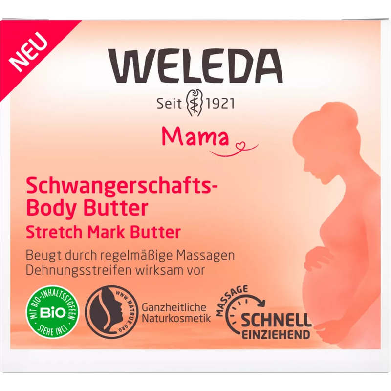 WELEDA Mum Zwangerschaps Body Butter, 150 ml