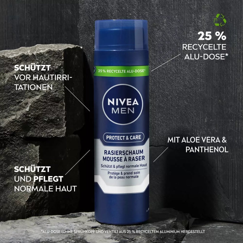 NIVEA MEN Protect & Care scheerschuim, 200 ml