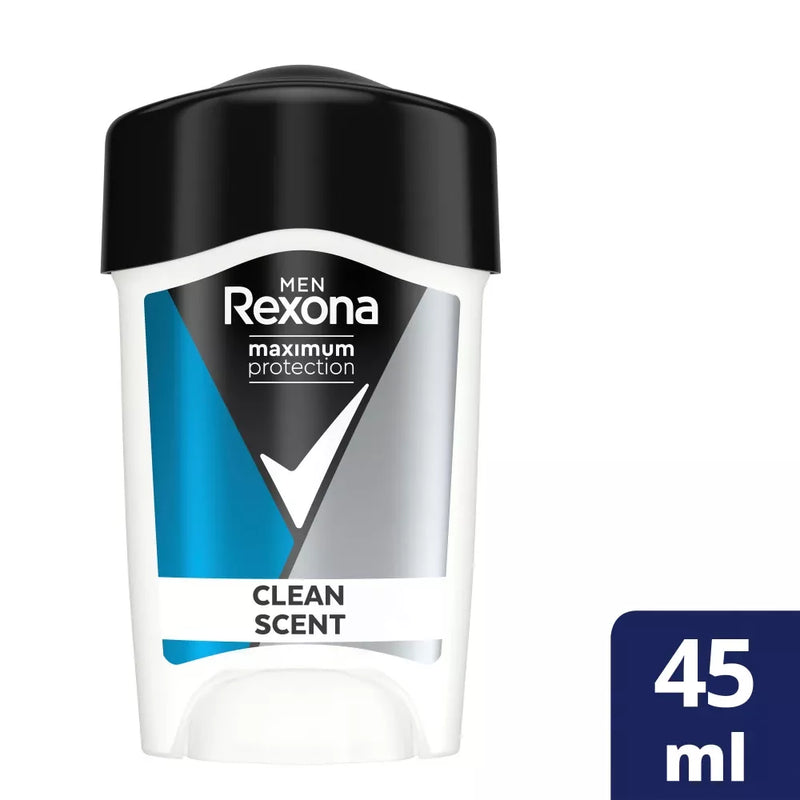 Rexona men Deo-crème Men Maximum Protection Clean Scent, 45 ml