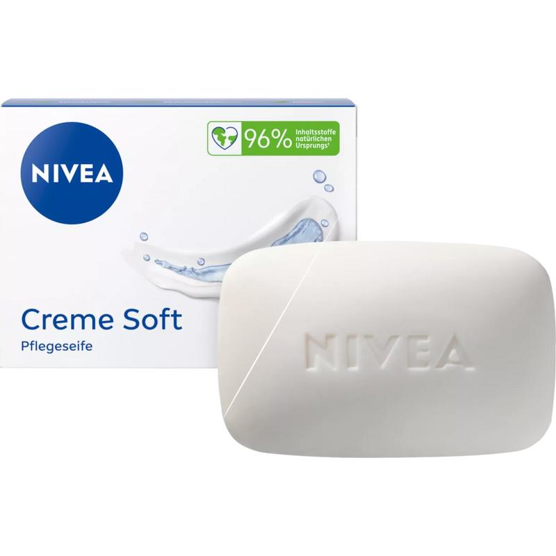 NIVEA Creme Soft verzorgingszeep, 100 g