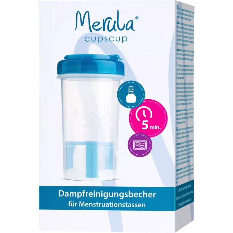Merula Menstruatiecup Schoonmaakcup voor de magnetron, 1 stuk