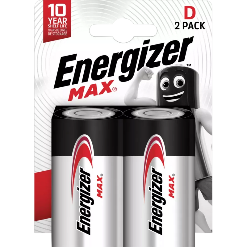 Energizer Energizer Alkaline Max Mono D 2st, 2st