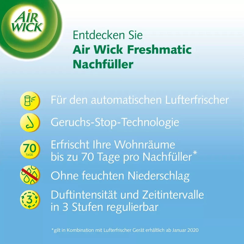 AirWick Luchtverfrisser Freshmatic Fresh Laundry Navulling, 500 ml