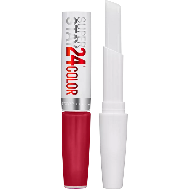 Maybelline New York Lipstick Super Stay 24h Opitc Bright 870 Optic Ruby, 5 g