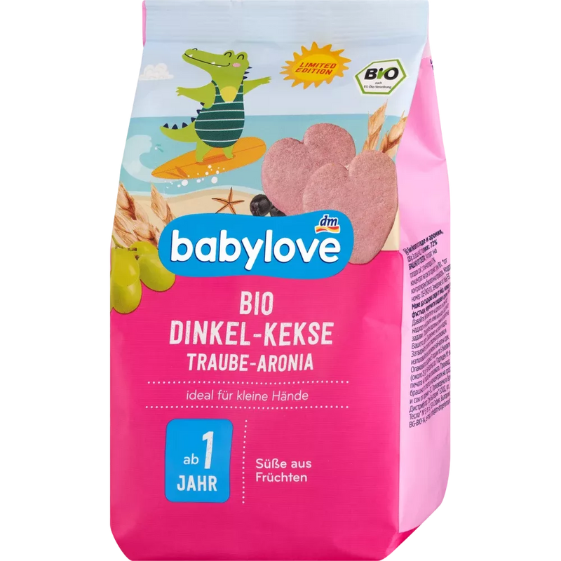 babylove Druiven- en aroniakoekjes, vanaf 1 jaar, 125 g