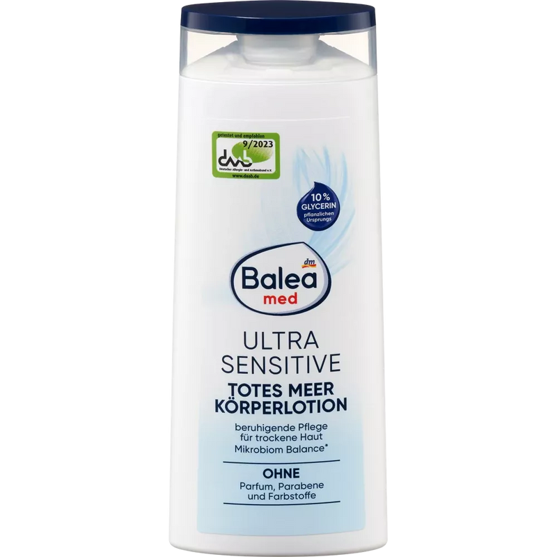 Balea med Lichaamslotion Ultra Sensitive Dode Zee, 300 ml