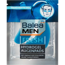 Balea MEN Oogkompressen Fresh Hydrogel, 2 stuks