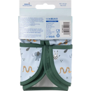 Bavoir Babylove vert, 2 pièces