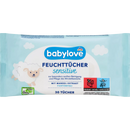 babylove Natte doekjes sensitive, 30 stuks