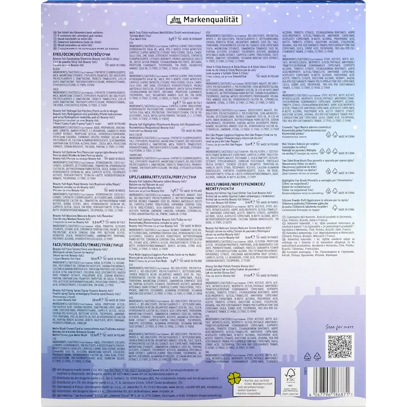 trend !t up Adventskalender 2025 Kerst vol schoonheid, 1 stuk