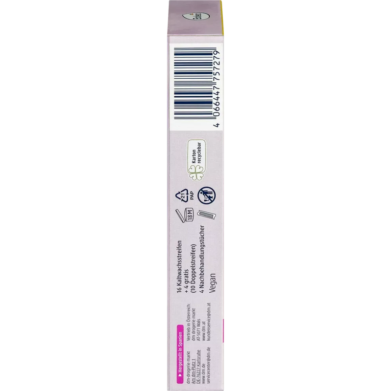 Bandes de cire froide Balea pour maillot, 20 pièces