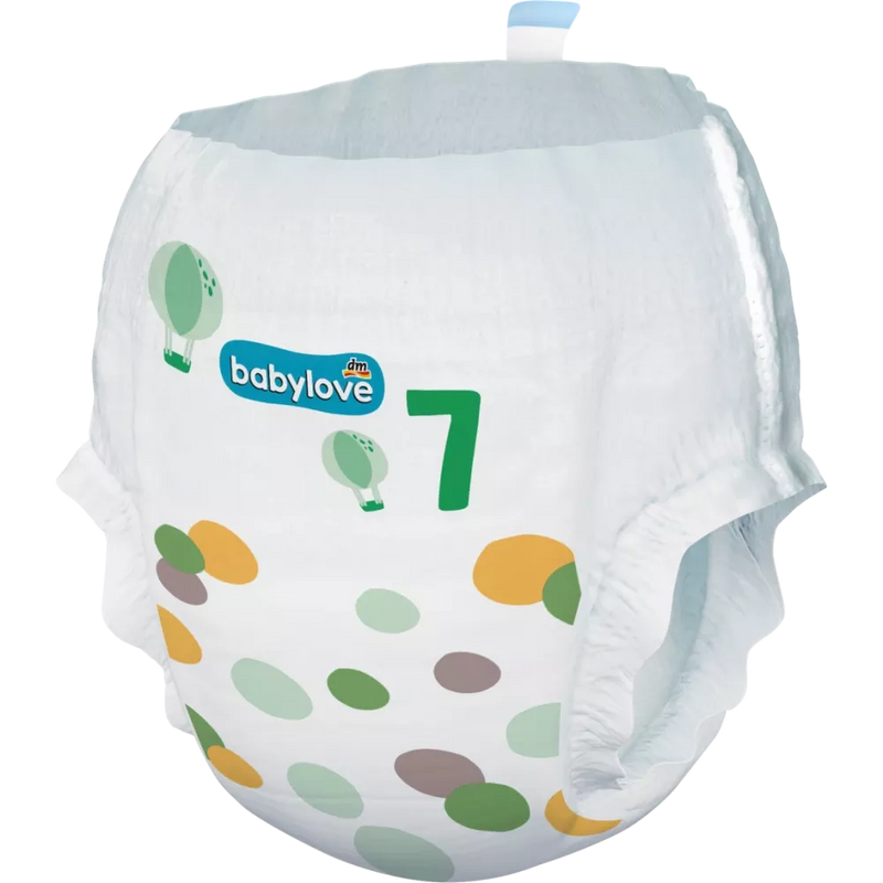 babylove Baby Pants Premium maandbox maat 7 XXL (18+ kg), 72 stuks.