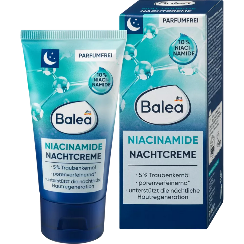 Balea Nachtcrème Niacinamide, 50 ml