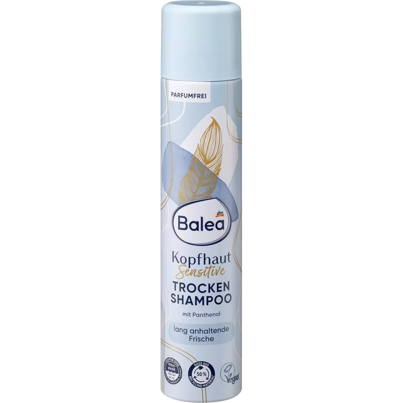 Balea Droogshampoo voor gevoelige hoofdhuid, 200 ml