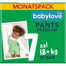 babylove Baby Pants Premium maandbox maat 7 XXL (18+ kg), 72 stuks.