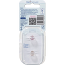 Sucette Babylove pour nouveau-né, symétrique, en silicone, pêche/crème, 0-2 mois, 2 pièces