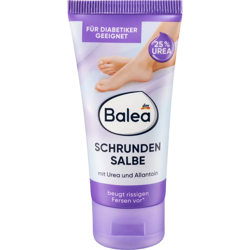 Balea Voetcrème schrale huid zalf 25% ureum, 50 ml