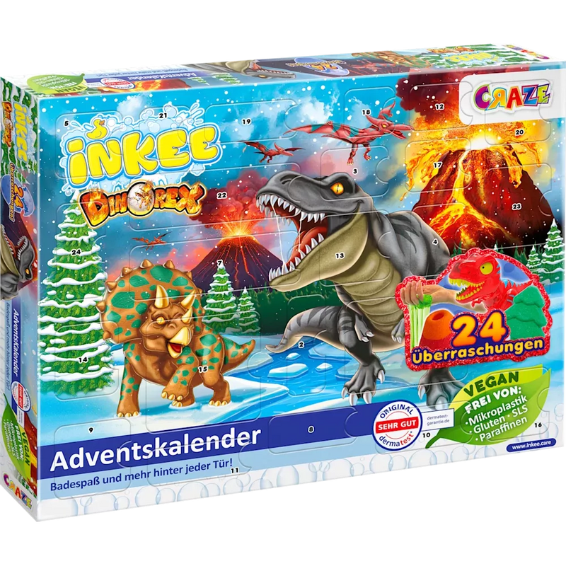 CRAZE Adventskalender 2025 Dinorex, 1 stuk
