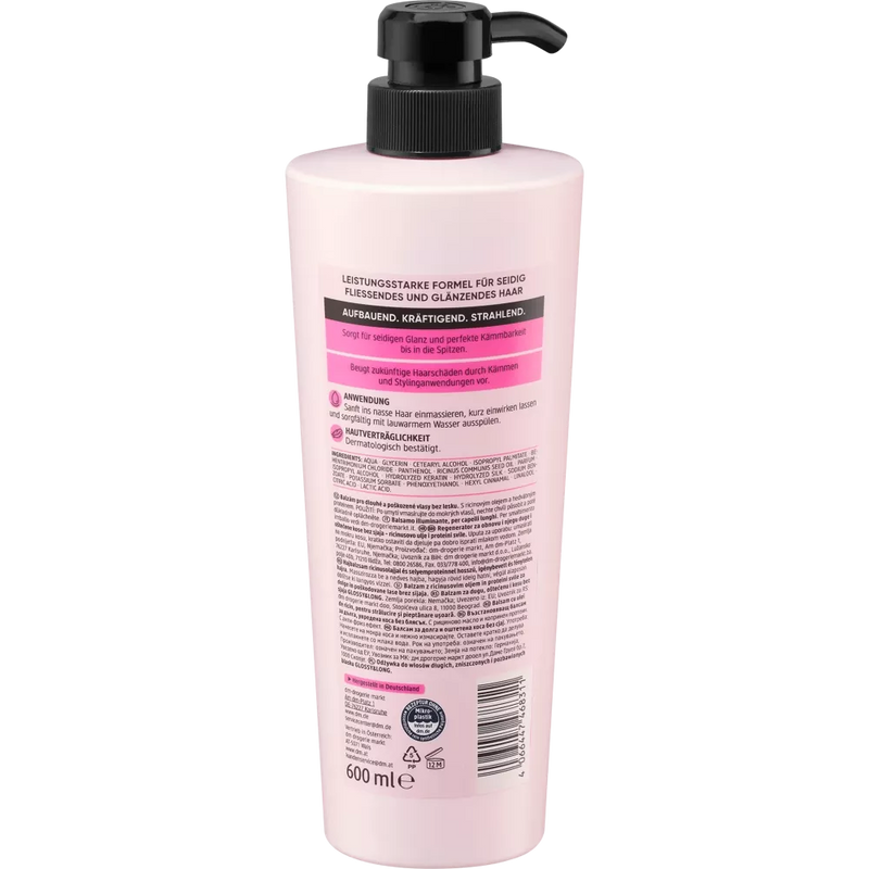 Balea Professional Conditioner Glanzend & Lang, 600 ml