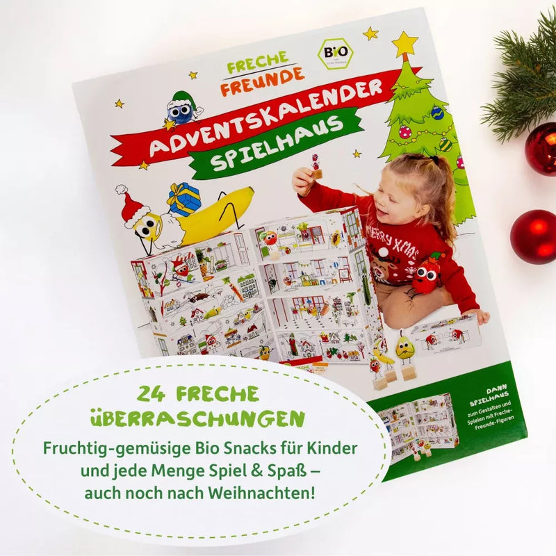 Freche Freunde Adventskalender speelhuis 2024, 1 stuk