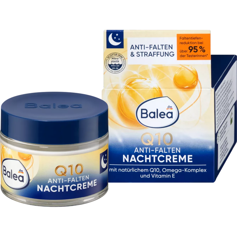 Balea Anti-rimpel nachtcrème Q10, 50 ml