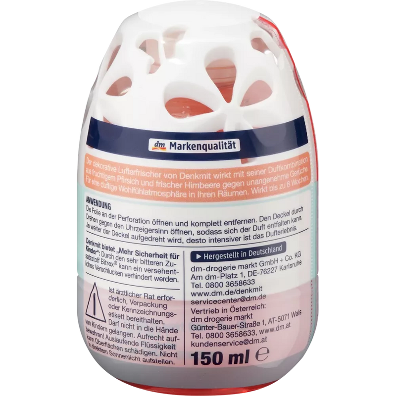 Denkmit Luchtverfrisser Perzik & Framboos, 150 ml