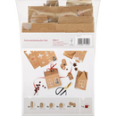 Dekorieren & Einrichten DIY adventskalender papieren doosjes, huisjes, 1 stuk