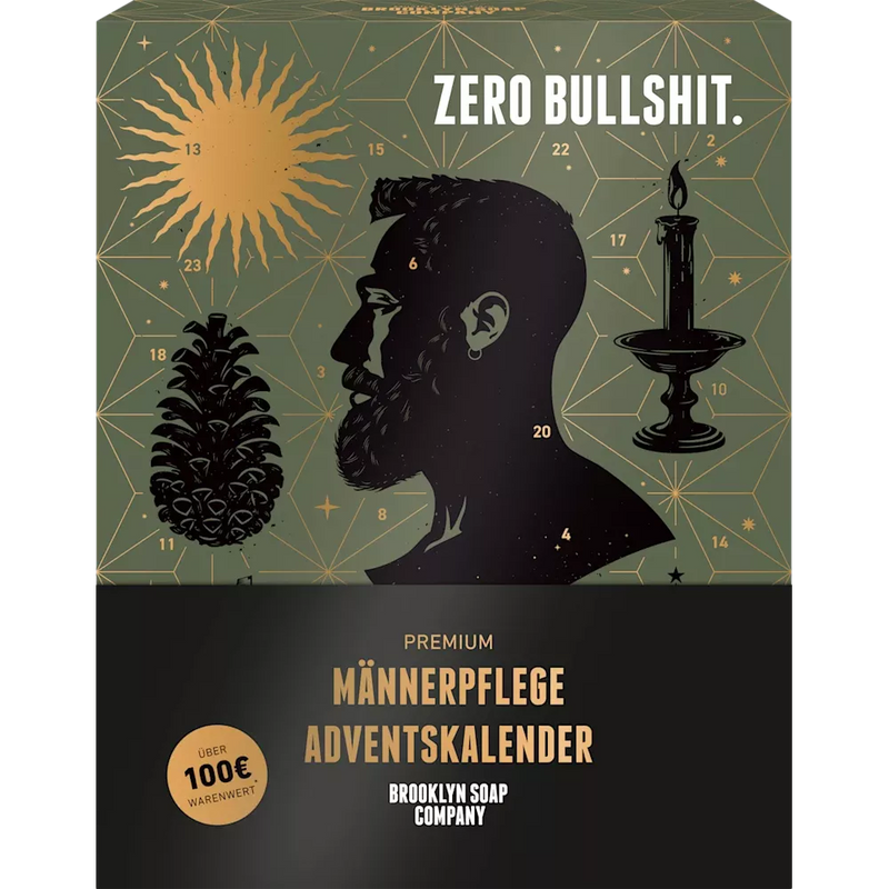 Brooklyn Soap Company Adventskalender 2025 Mannenverzorging, 1 st