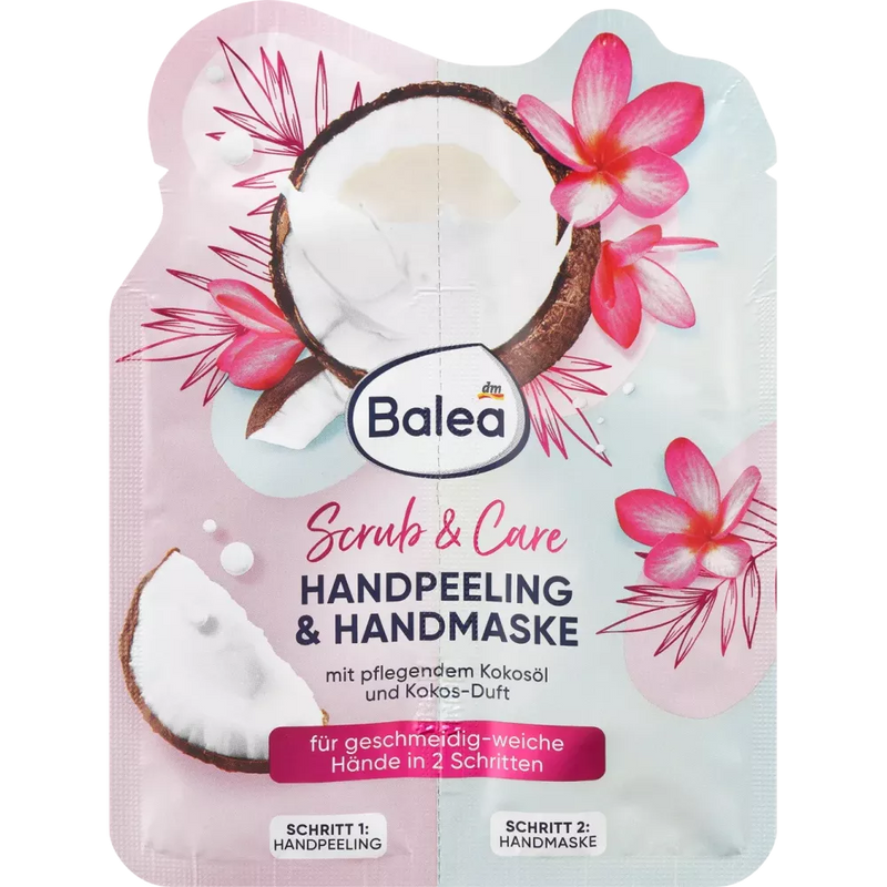 Balea Hand scrub & masker Scrub & Care, 20 ml