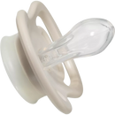 Sucette babylove Air night en silicone, symétrique, marron/gris, taille 1, 0-6 mois, 2 pcs.