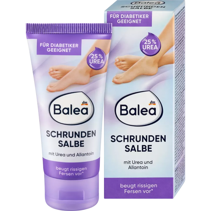 Balea Voetcrème schrale huid zalf 25% ureum, 50 ml