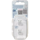 Sucette en silicone babylove Air, anatomique, marron/vert, taille 3, à partir de 16 mois, 2 pièces.