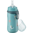 babylove Rietjesfles turquoise, 330 ml, 1 st