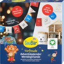 SauBär Omkeerbare adventskalender slinger om zelf te vullen, 1 stuk