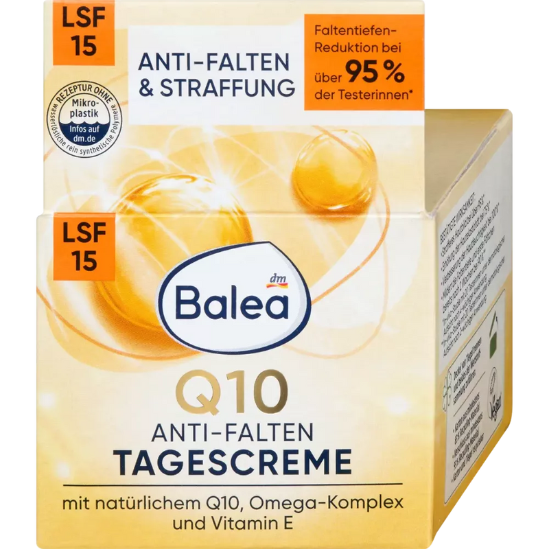 Balea Anti-rimpel gezichtscrème Q10 SPF 15, 50 ml