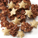 dmBio Muesli au chocolat avec étoiles, Calendrier de l'Avent à personnaliser 2024, 40 g