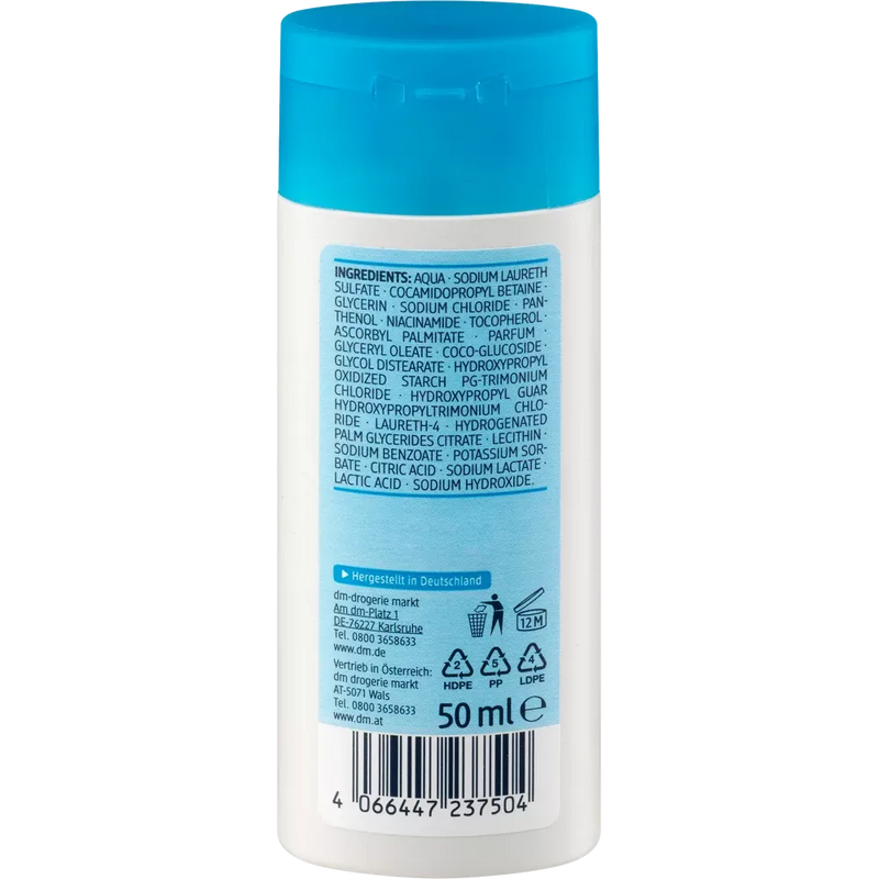 Balea Shampoo Hydratatie Reisformaat, 50 ml