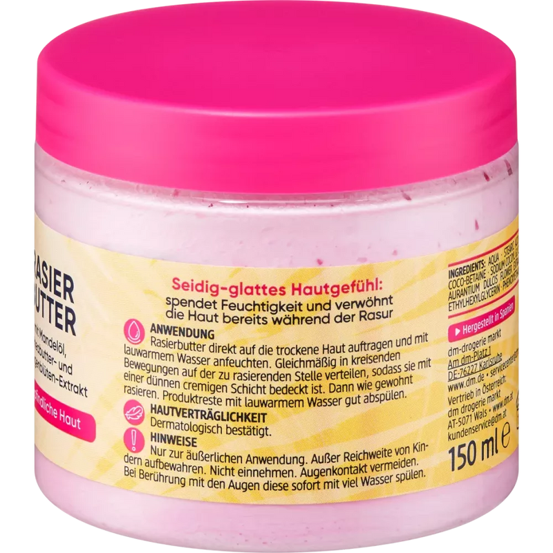 Beurre de rasage Balea, 150 ml