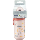 babylove Drinkfles voor kinderen roze boerderij, 330 ml, 1 st