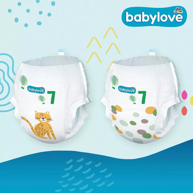 babylove Baby Pants Premium maandbox maat 7 XXL (18+ kg), 72 stuks.